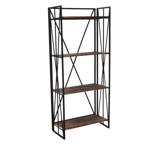 Стеллаж для хранения Loft NS-1872 1630x750x300 мм Черный (6156d5833edc877ba858999b)