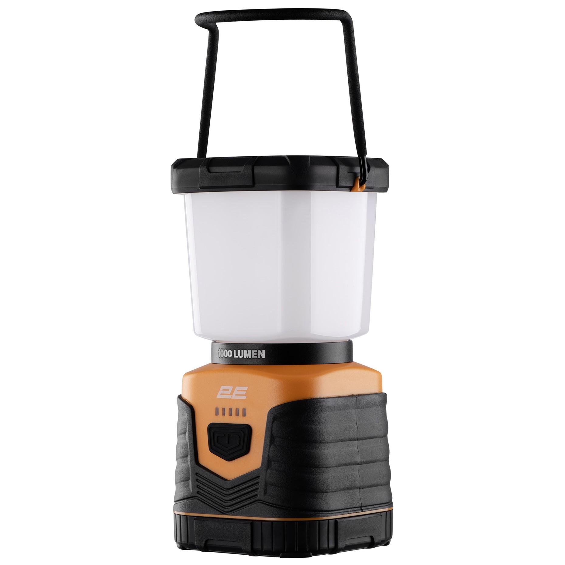 Фонарь кемпинговый аккумуляторный 2E USB-C 4400 мА/час 4 функции освещения 2E-PLBL1844 Черно-оранжевый - фото 3 Фонарь кемпинговый аккумуляторный 2E USB-C 4400 мА/час 4 функции освещения 2E-PLBL1844 Черно-оранжевый - фото 3