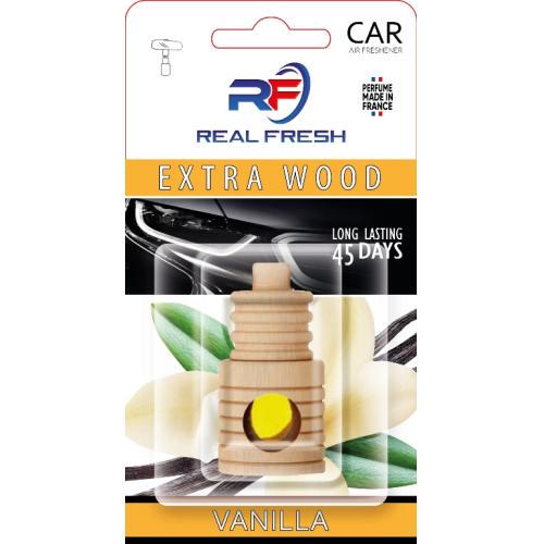 Освіжувач повітря REAL FRESH EXTRA WOOD Vanilla рідкий 5 мл