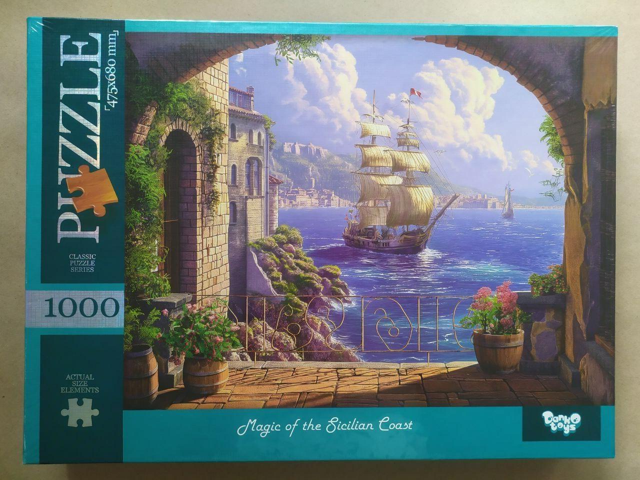 Пазли Danko Toys Magic of the Sicilian Coast 1000 ел. (С1000-13-02) Пазли Danko Toys Magic of the Sicilian Coast 1000 ел. (С1000-13-02)