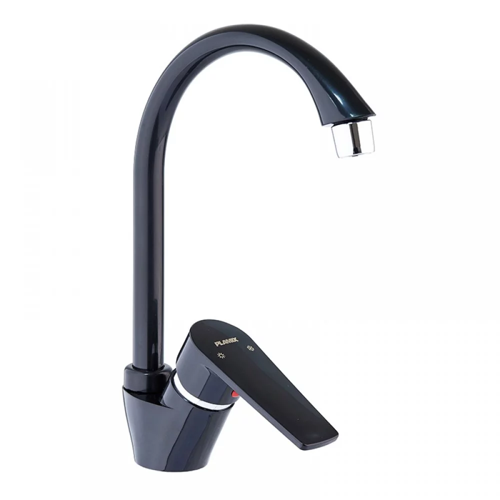 Смеситель для кухни PLAMIX Oscar-011 Black (PM0616)