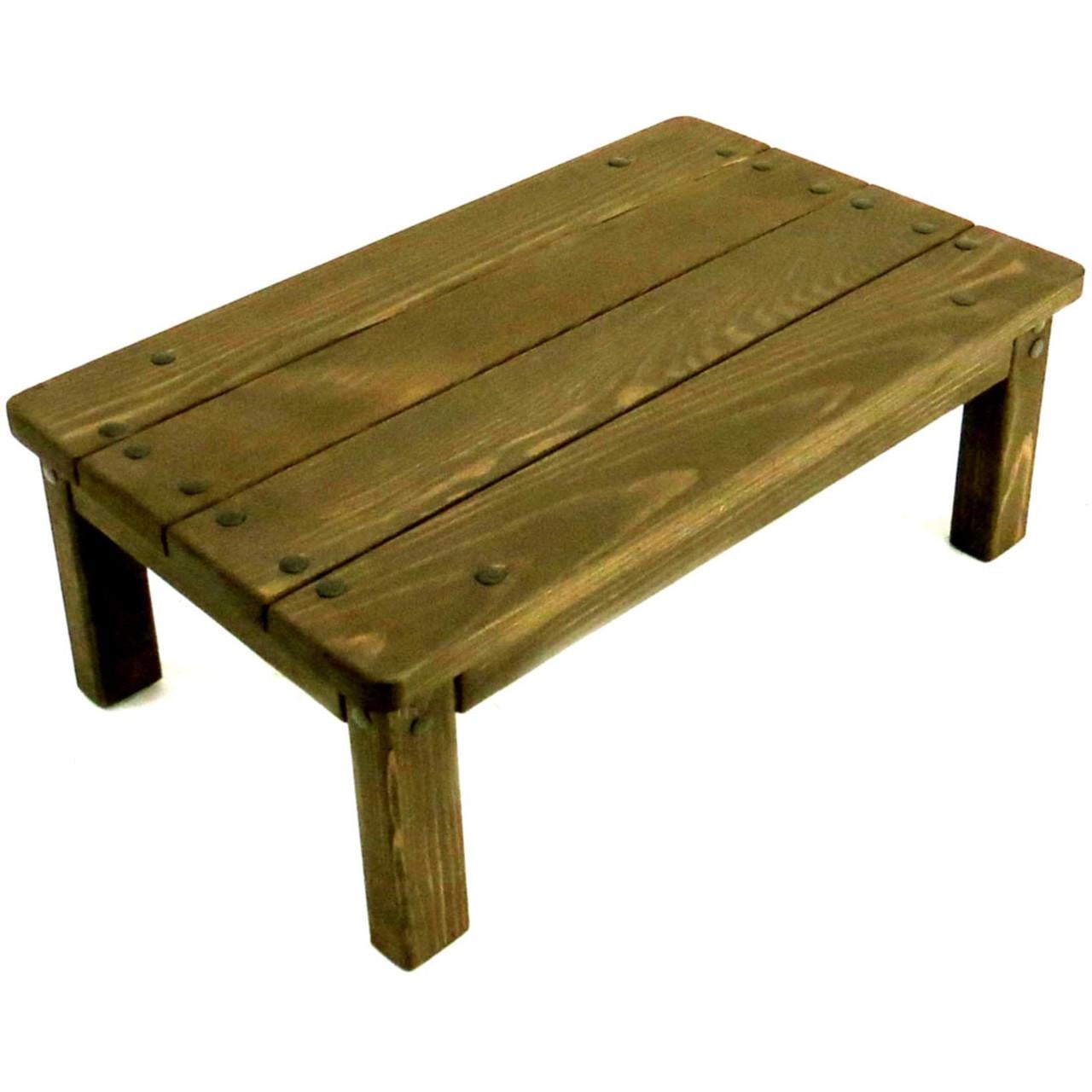 Стульчик из дерева Базавлук 50х30х25 см Мускат (ТАБ-303107)