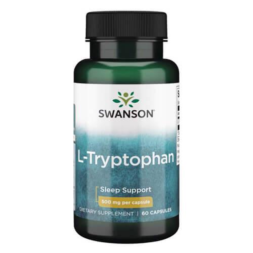 Триптофан Swanson L-Tryptophan 500 мг 60 капс. (SW1502)