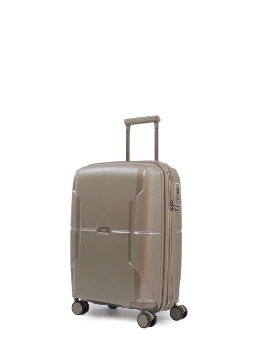 Чемодан имел AIRTEX полипропилен S 55х40х21 +5 см 47 л 2,6 кг Шампань (245)