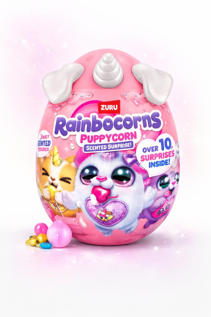 Мягкая игрушка сюрприз Zuru Rainbocorns Puppycorn scented surprise (9298H) Мягкая игрушка сюрприз Zuru Rainbocorns Puppycorn scented surprise (9298H)
