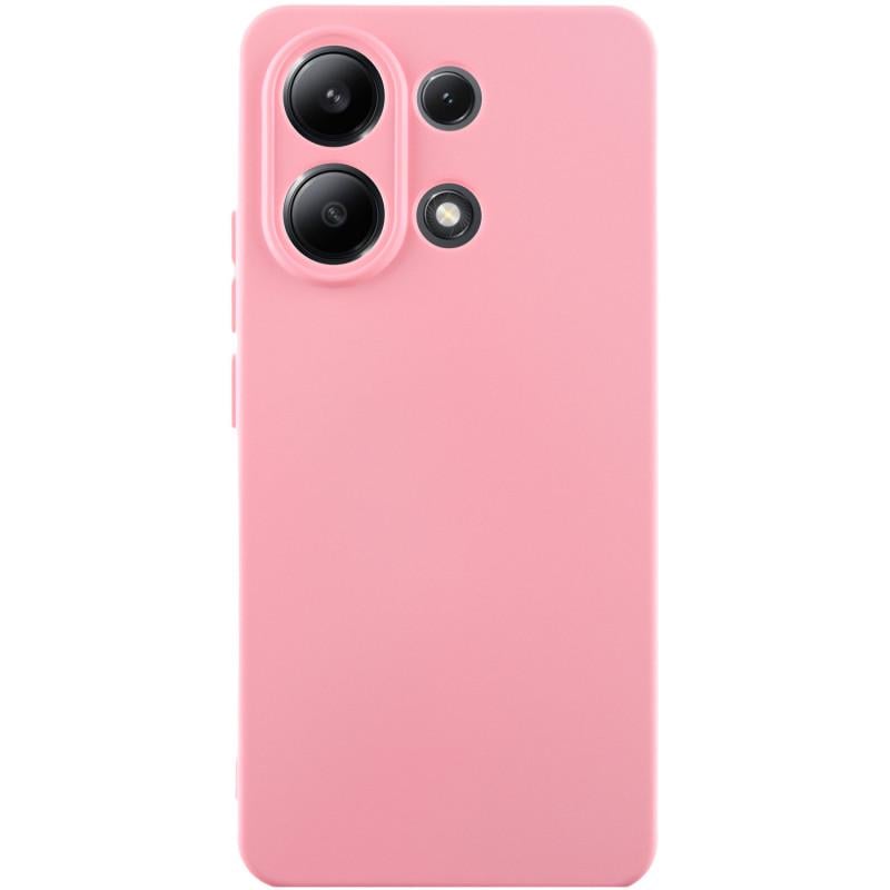 Противоударный чехол Silicone Cover Lakshmi Full Camera (AA) для Xiaomi Redmi Note 13 5G розовый