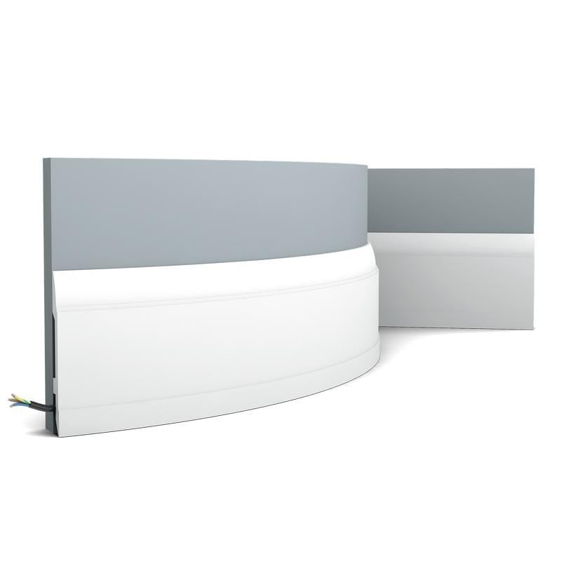 Плинтус напольный гибкий Orac Decor SX104F 2000х148х17 мм (2869)
