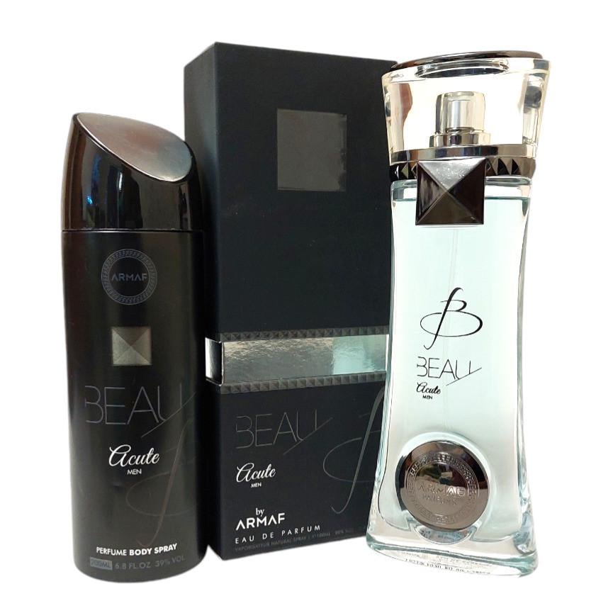 Туалетная вода мужская 100 мл Beau Acute Armaf/дезодорант 200 мл