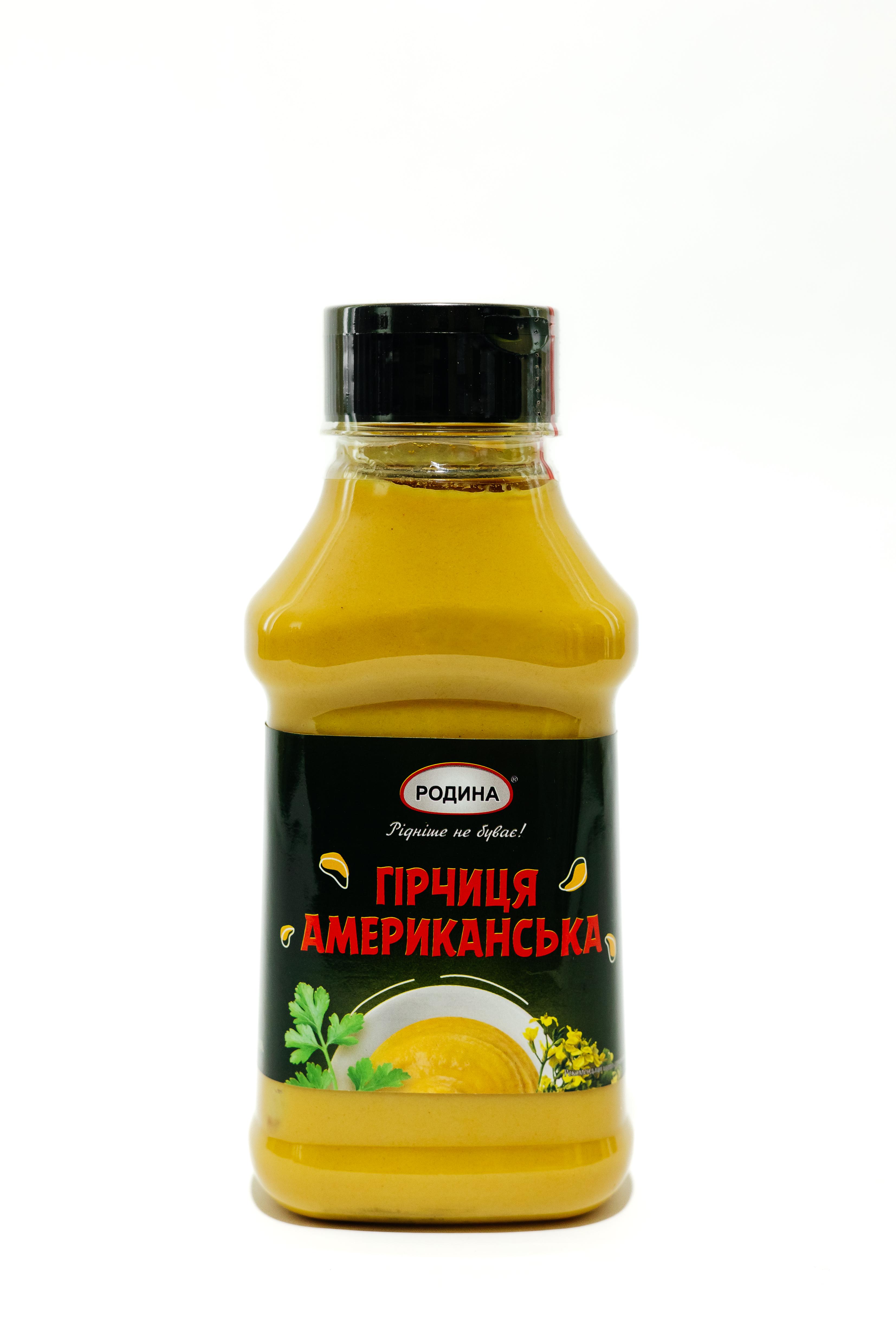 Гірчиця РОДИНА Американська 340 г (3059)
