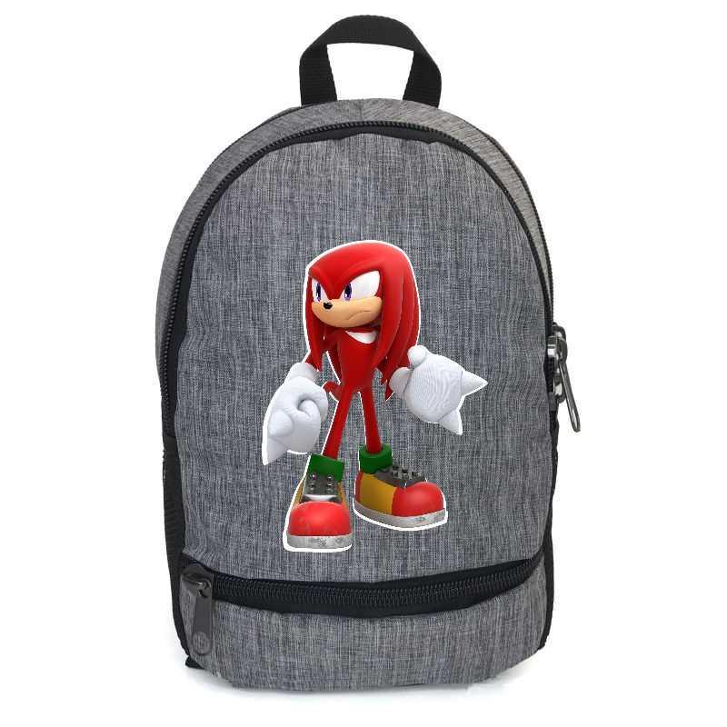 Школьный рюкзак подростковый Cappucino Toys Соник SNC 008-gry 12,5 л Серый (1669041376)