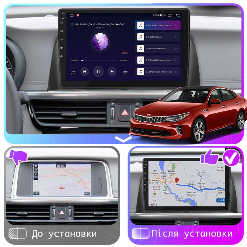 Автомагнитола штатная Lesko для Kia IV Рестайлин 2018-2 10" /32Gb CarPlay/4G/Wi-Fi/GPS - фото 3