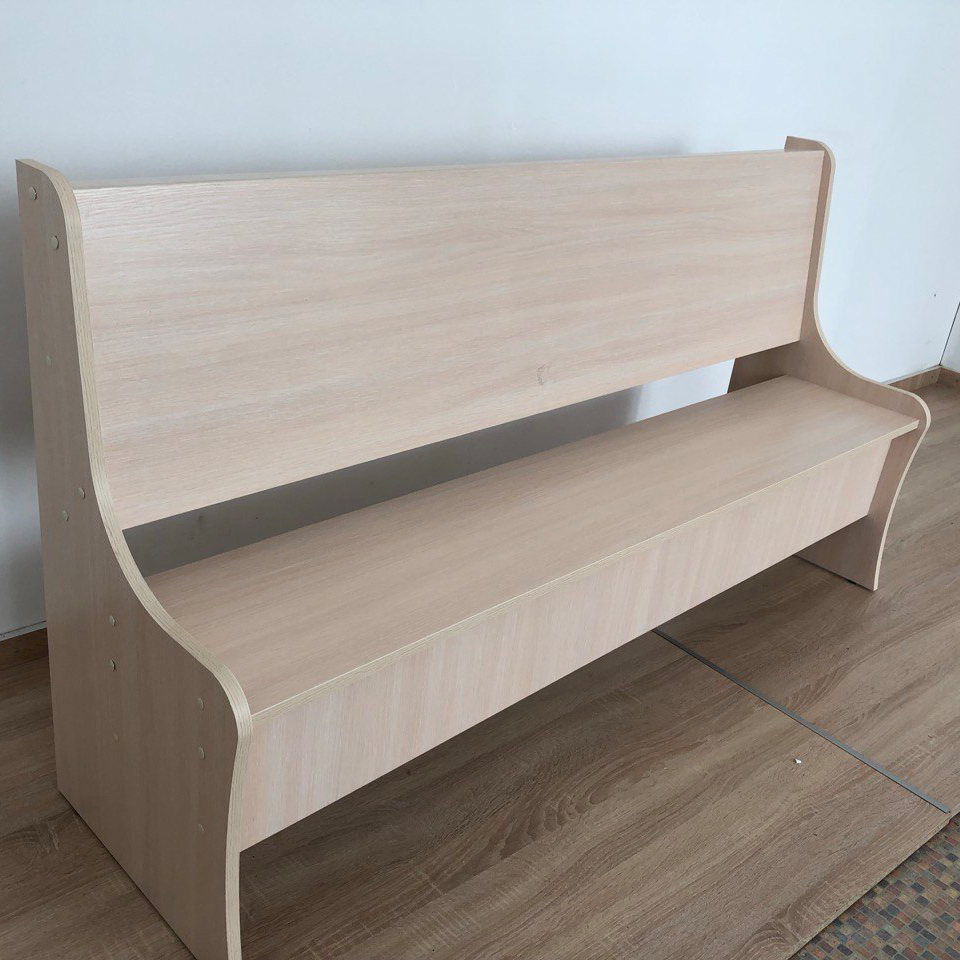 Детская скамейка со спинкой Gap DS-43 1500x300 мм (ДССDS43)