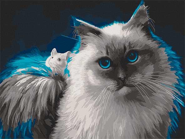 Картина за номерами Art Craft Цікава дружба 40х50 см (11630-AC)