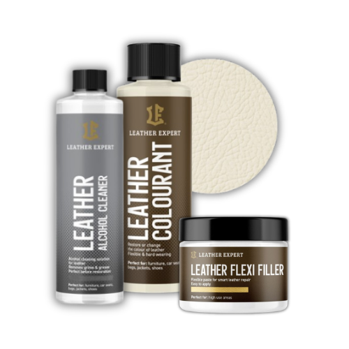 Набор для легкой реставрации кожаного салона Leather Expert 102 Light Cream