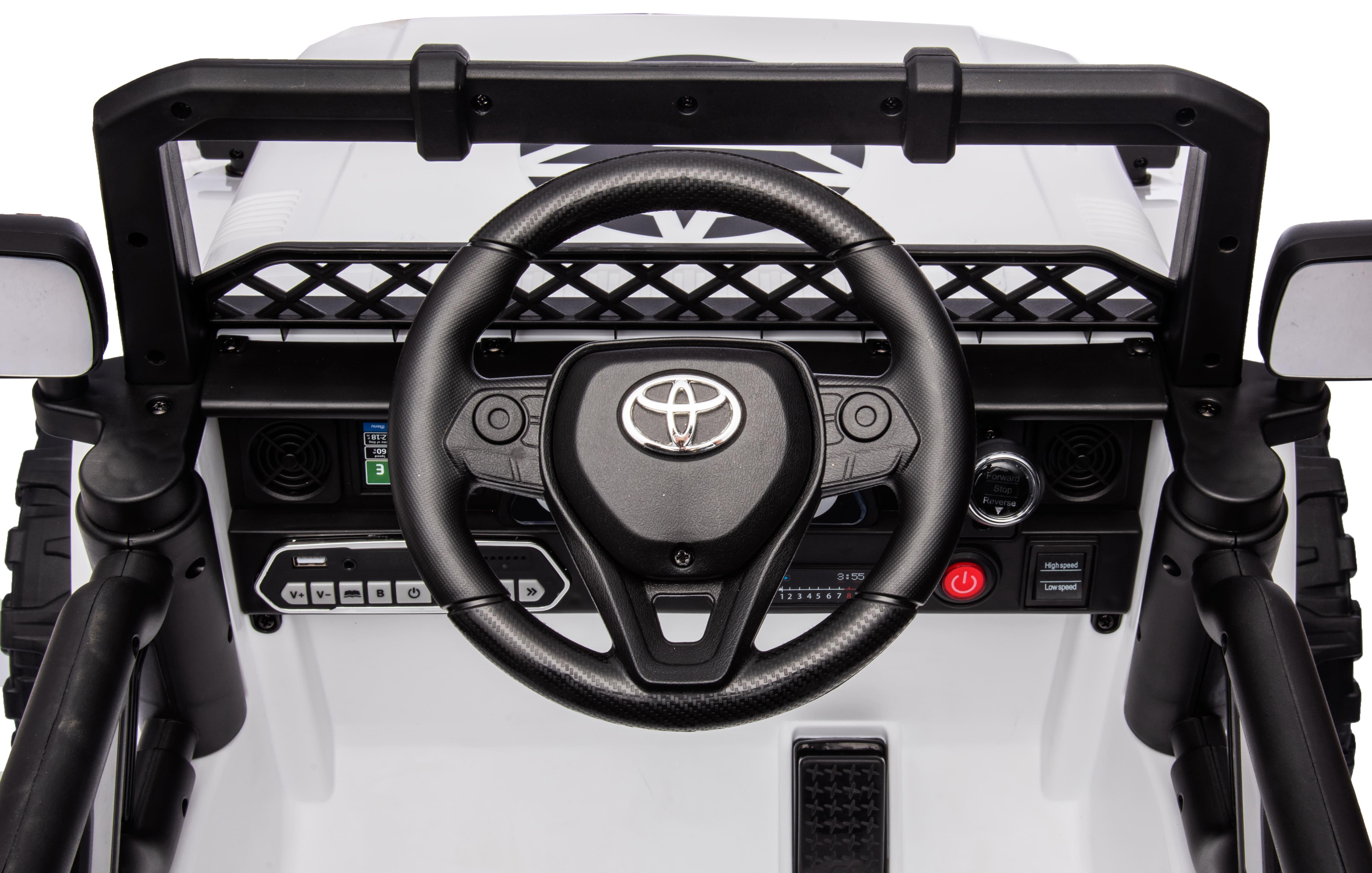 Електромобіль дитячий Toyota FJ Cruiser Білий (9902) - фото 7