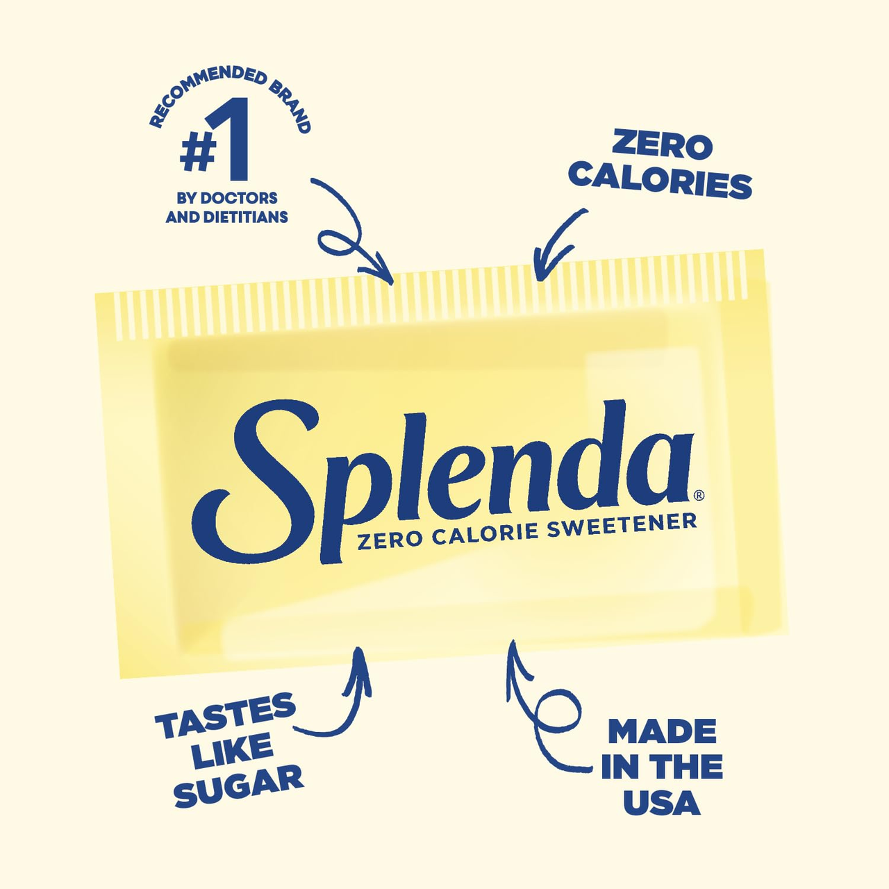 Подсластитель Splenda Stevia Стевия 100 пакетиков - фото 5