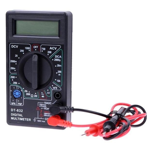 Мультиметр цифровой Digital DT-832 для измерений вольтметр/амперметр - фото 3 Мультиметр цифровой Digital DT-832 для измерений вольтметр/амперметр - фото 3