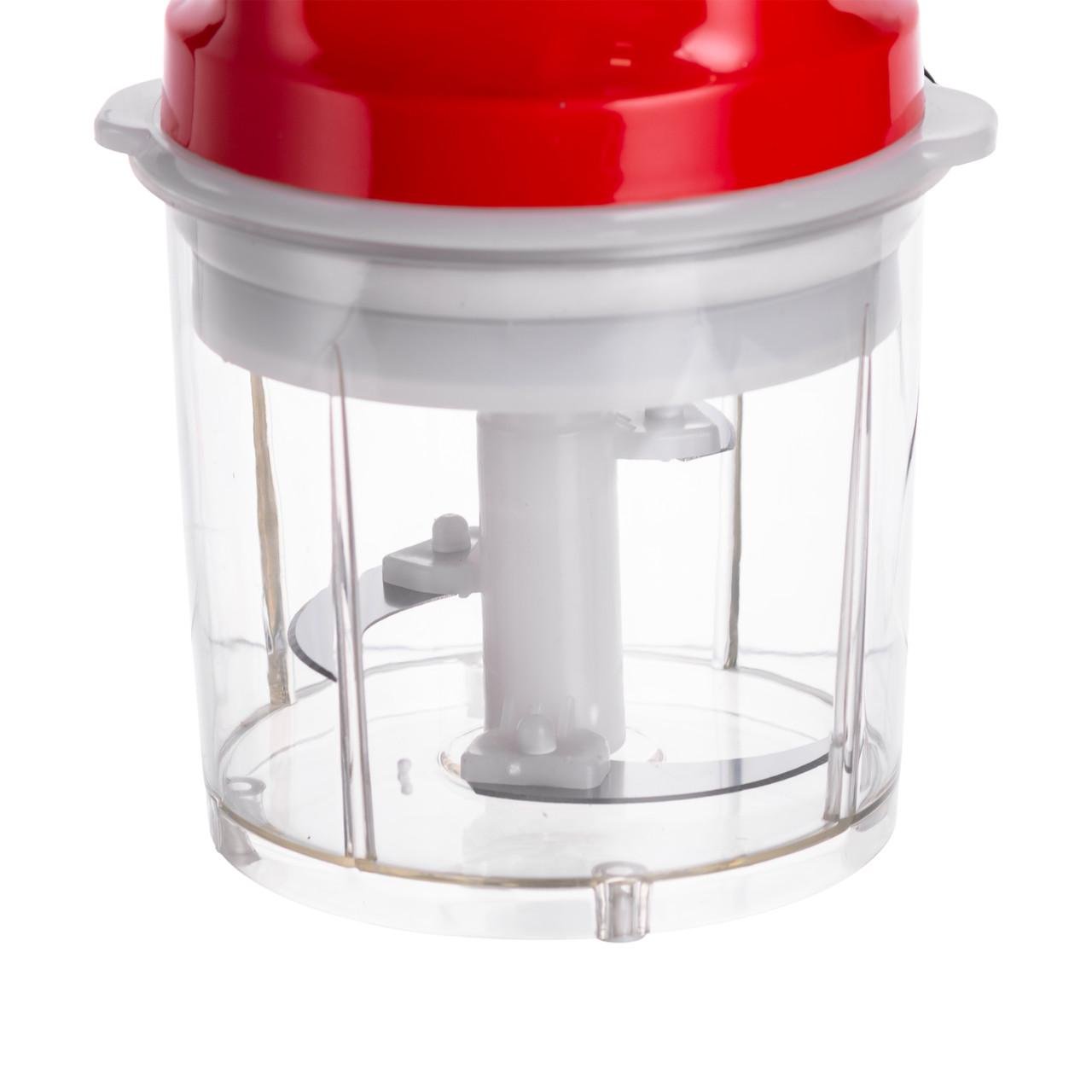 Чоппер измельчитель Sokany SK-06009R кухонный электрический 250 Вт с чашей 0,7 л (SK-06009R) - фото 5