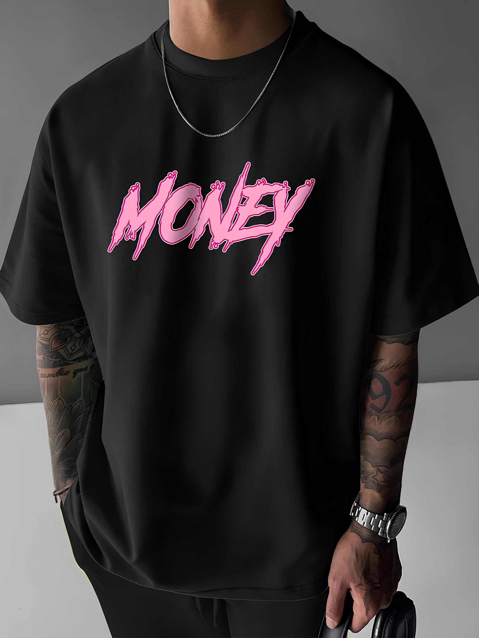 Футболка з DTF-принтом 57-467 M Чорний (38762)