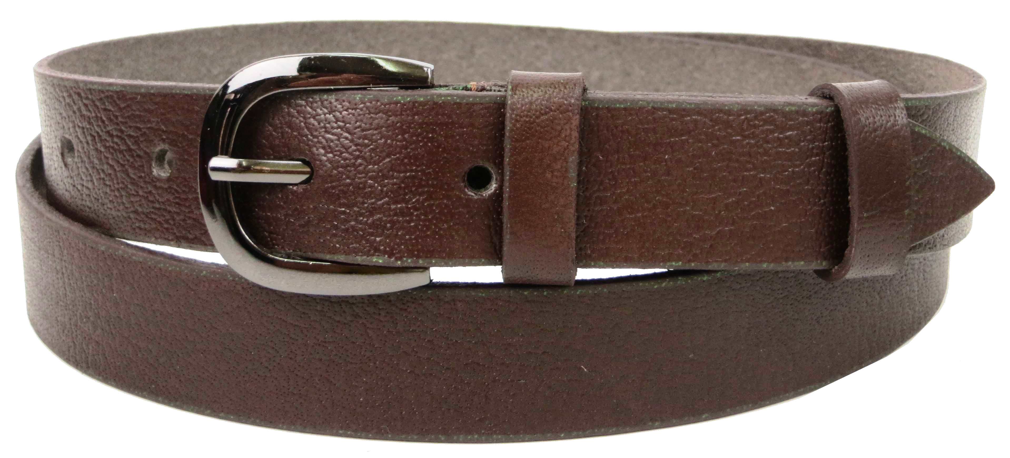 Ремень женский Skipper кожаный Коричневый (1345-30)