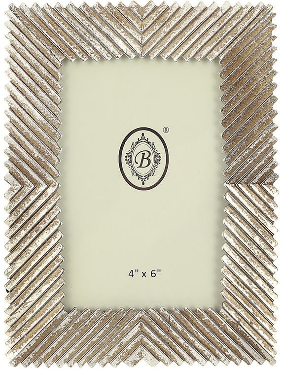 Фоторамка Gold Tile для фото 10х15 см Серебро античное (BD-450-937)