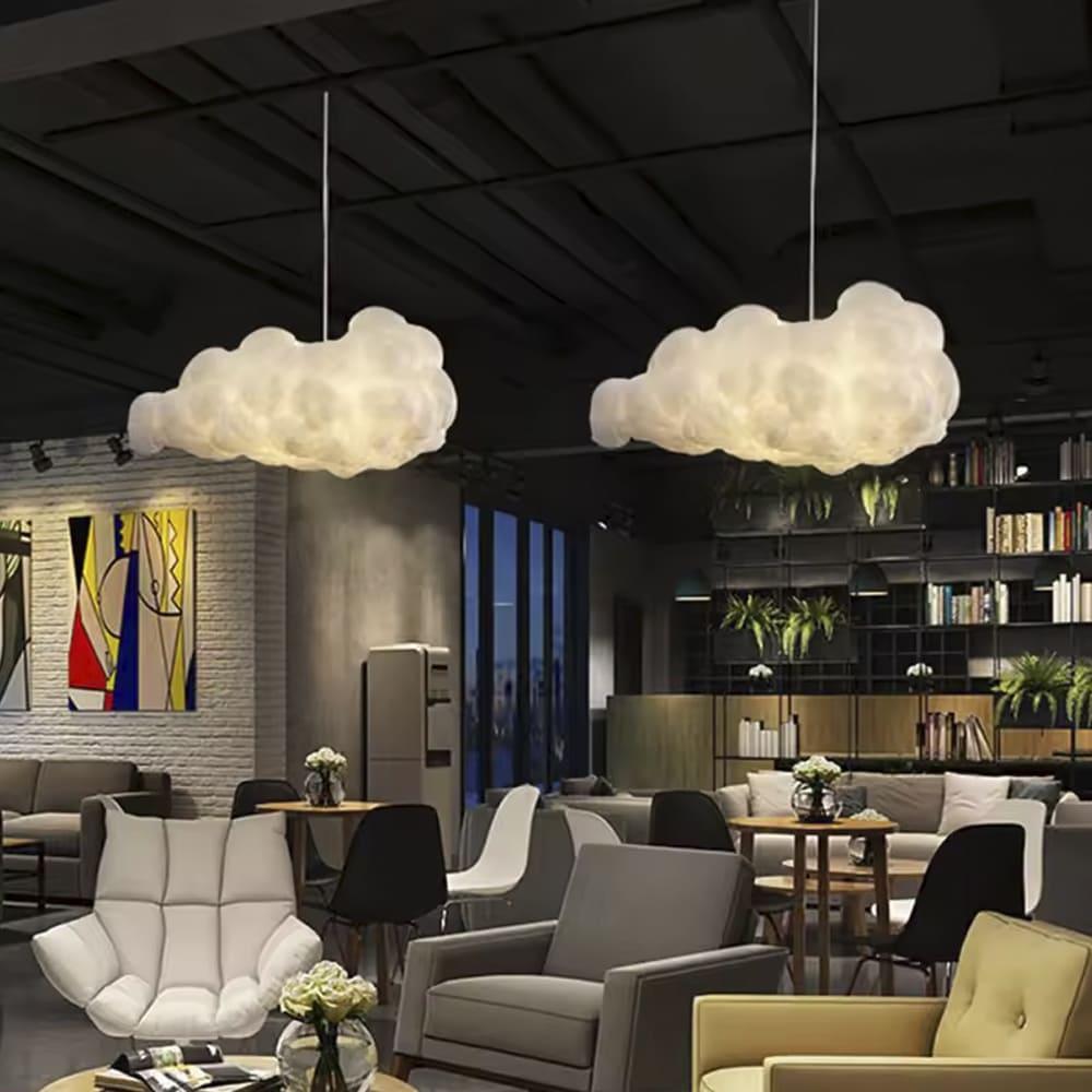 Підвісний світильник із плафоном-хмарою 80 см (MJ213-800) - фото 3 Підвісний світильник із плафоном-хмарою 80 см (MJ213-800) - фото 3