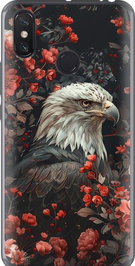 Чехол на Xiaomi Mi Max 3 Цветочный страж (6102u-1534-42517)