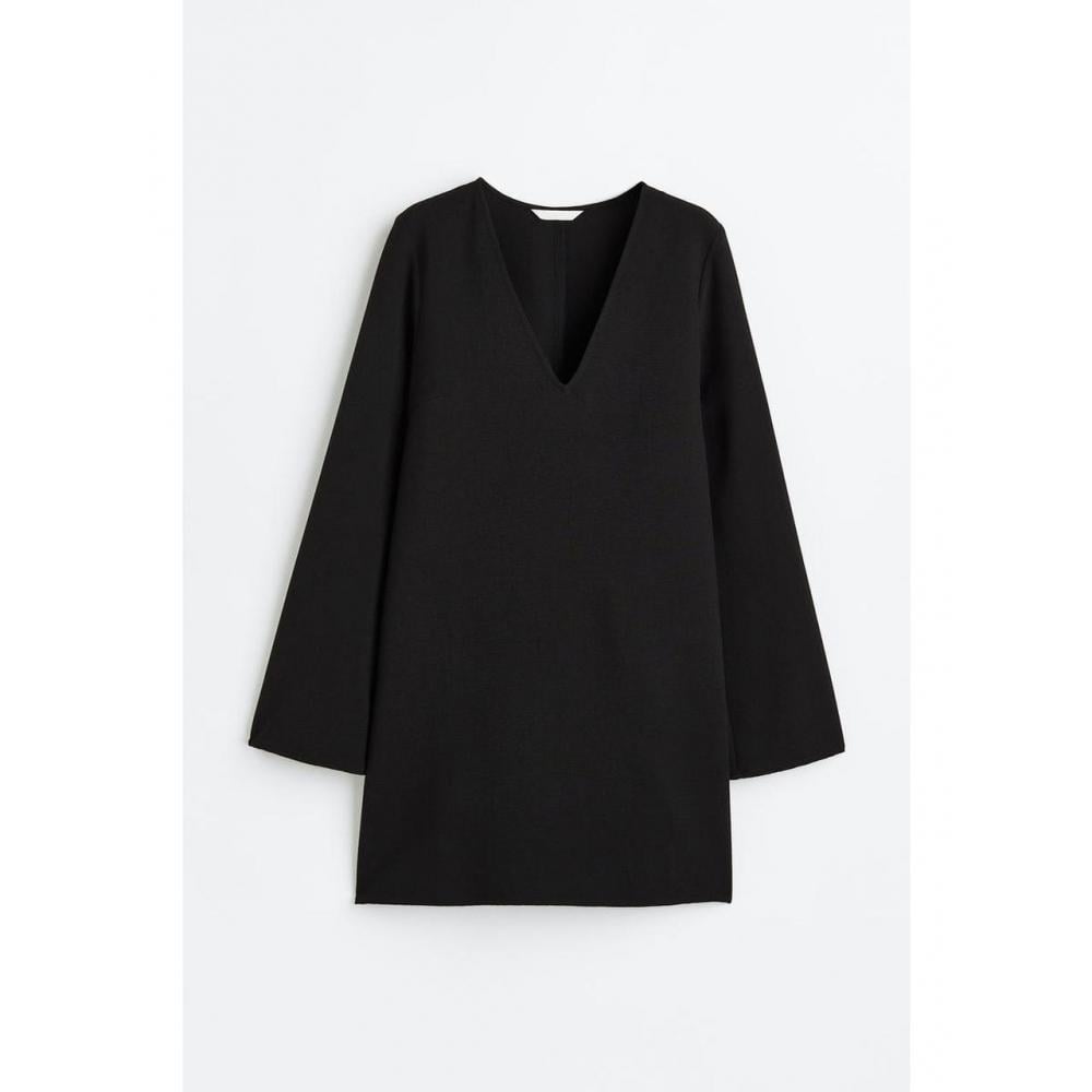 Платье H&M 1120463 S Черный (4469079470598)