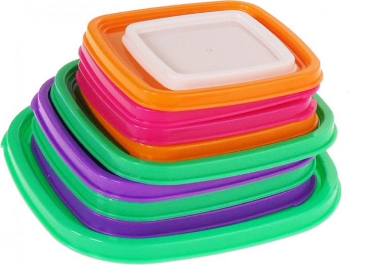 Набір харчових контейнерів Supretto 10 шт. (1280727812) - фото 4