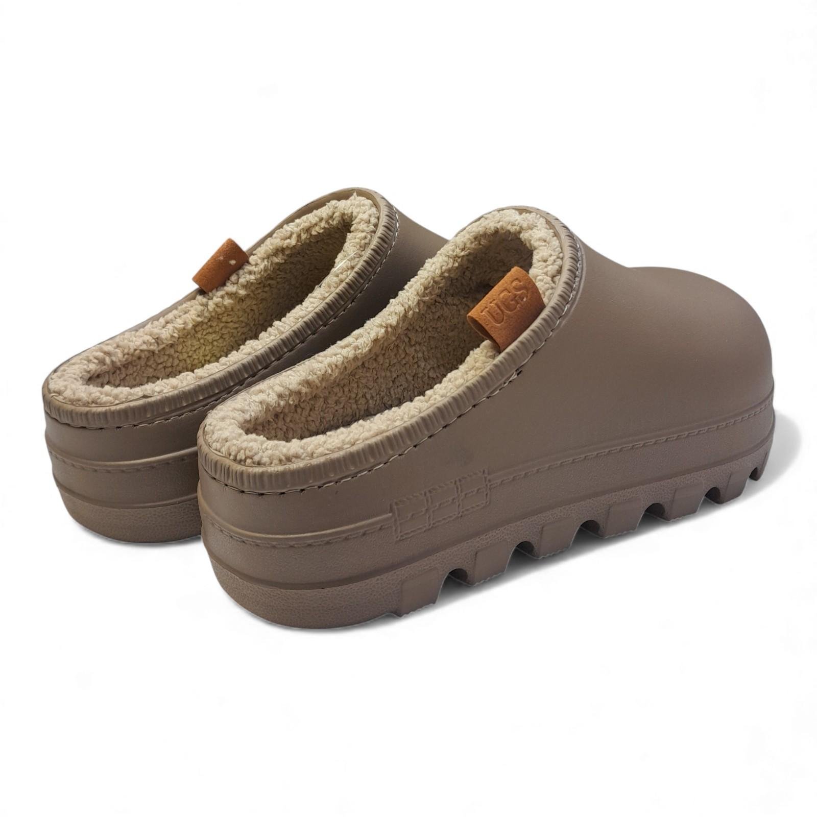 Сабо женские утепленные GIPANIS р. 39 25 см Темно-бежевый (2819829754) - фото 4