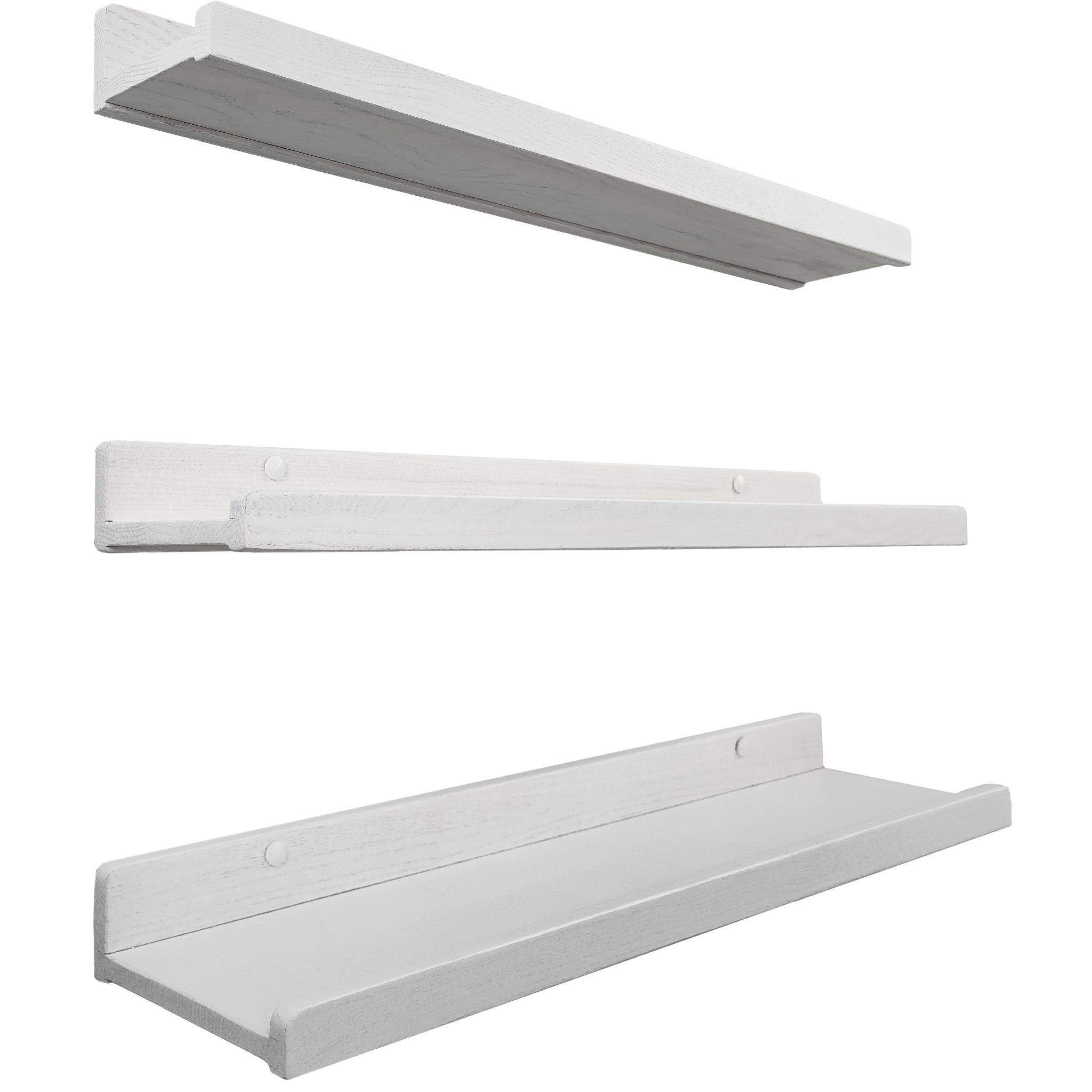 Полки навесные Set-3 U-форма 90х10/12,8/15,5х5,6 см Белый (1000779) - фото 1 Полки навесные Set-3 U-форма 90х10/12,8/15,5х5,6 см Белый (1000779) - фото 1