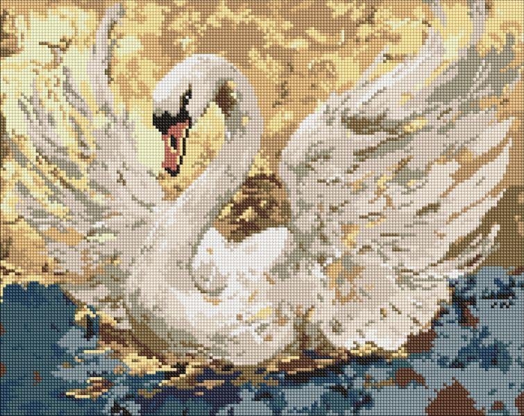 Алмазная мозаика Ideyka Размах крыльев 40x50 см (Id-AMO8275)