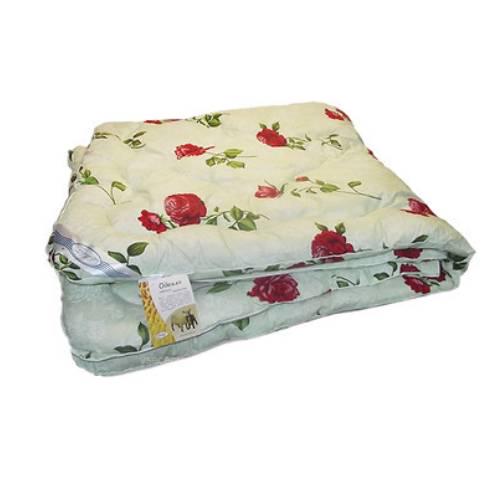 Одеяло из овечьей шерсти Лери Макс евро Gold Салатовый (20678)