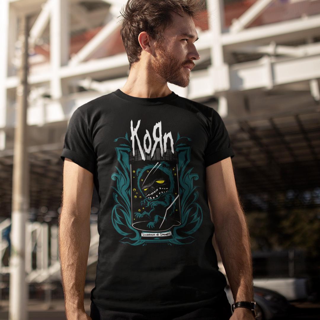 Футболка унісекс Korn Souvenir Of Sadness 2XL Чорний (0000012607)