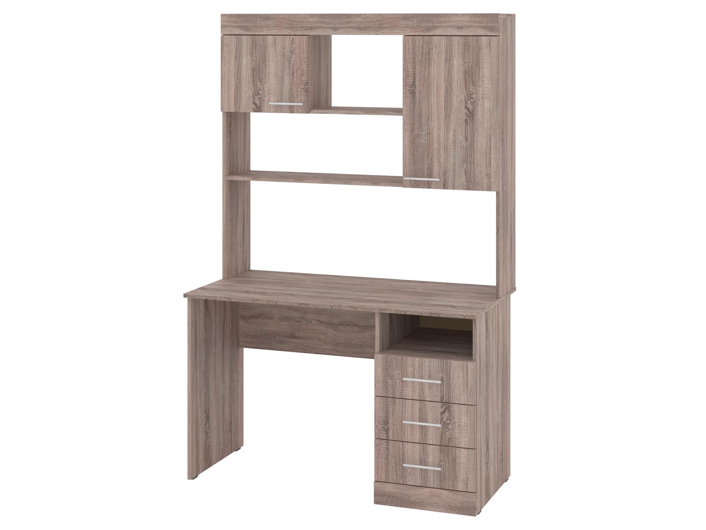 Письменный стол PEHOTIN Альтаир 120х60х75/186,5 см Трюфель (PN-101225)