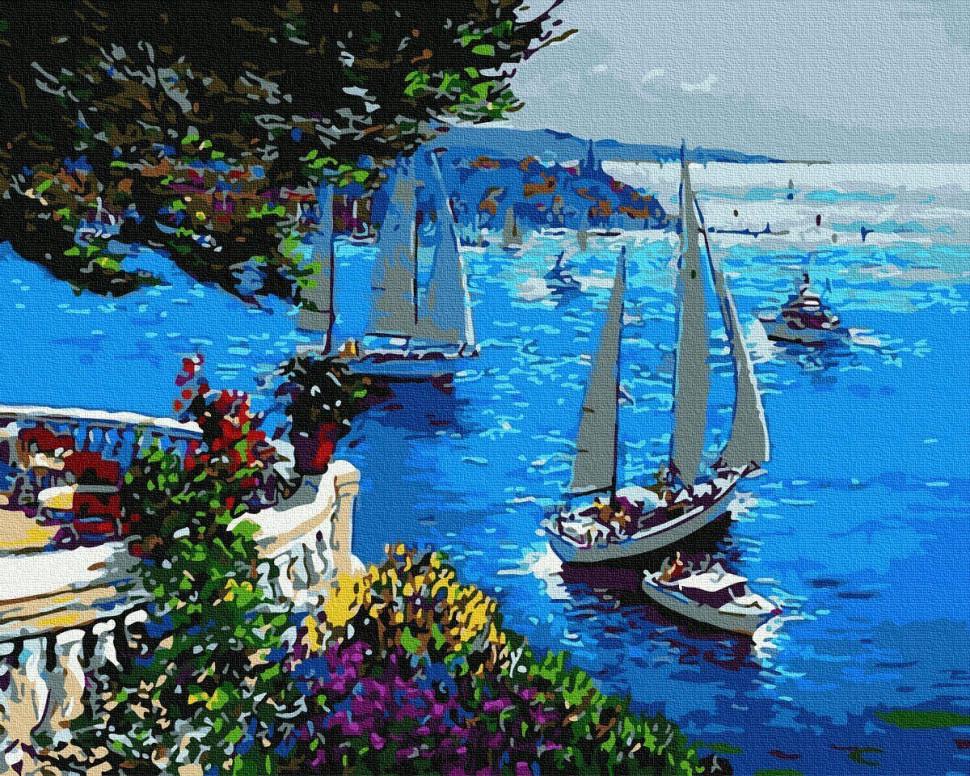 Картина по номерам Rainbow Art Парусная гавань (GX34441-RA)
