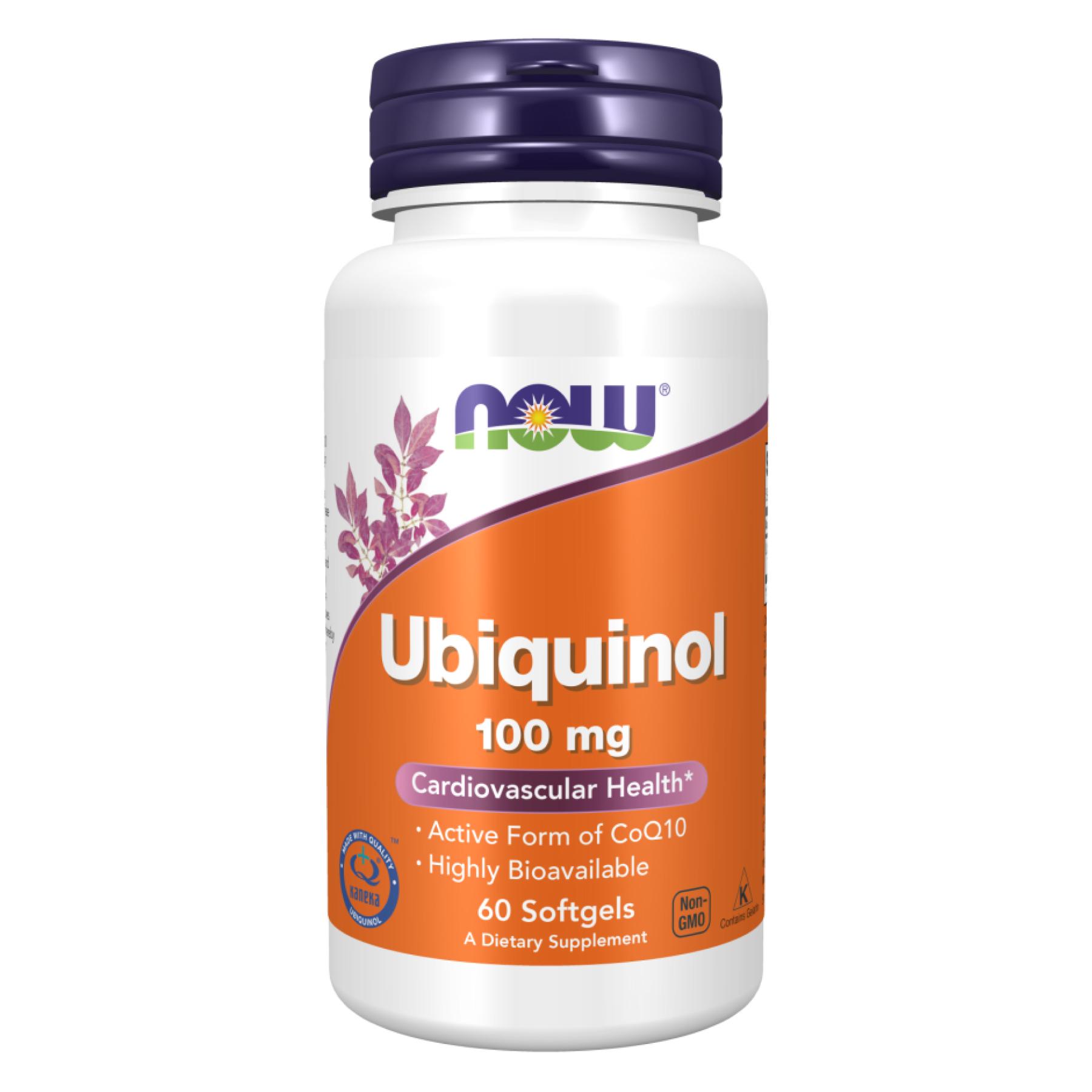 Натуральная добавка Ubiguinol 100 mg 60 sgels (2022-10-1360)