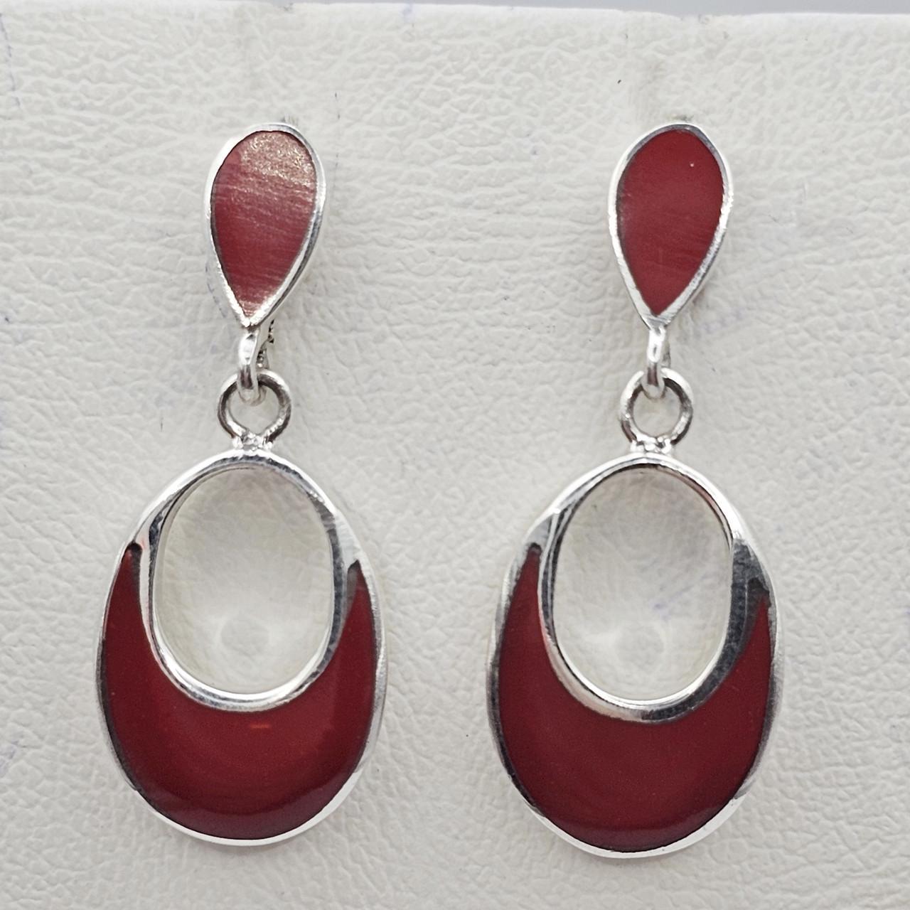 Серебряные серьги-гвоздики с кораллом 3,94 г (2977362572) Серебряные серьги-гвоздики с кораллом 3,94 г (2977362572)