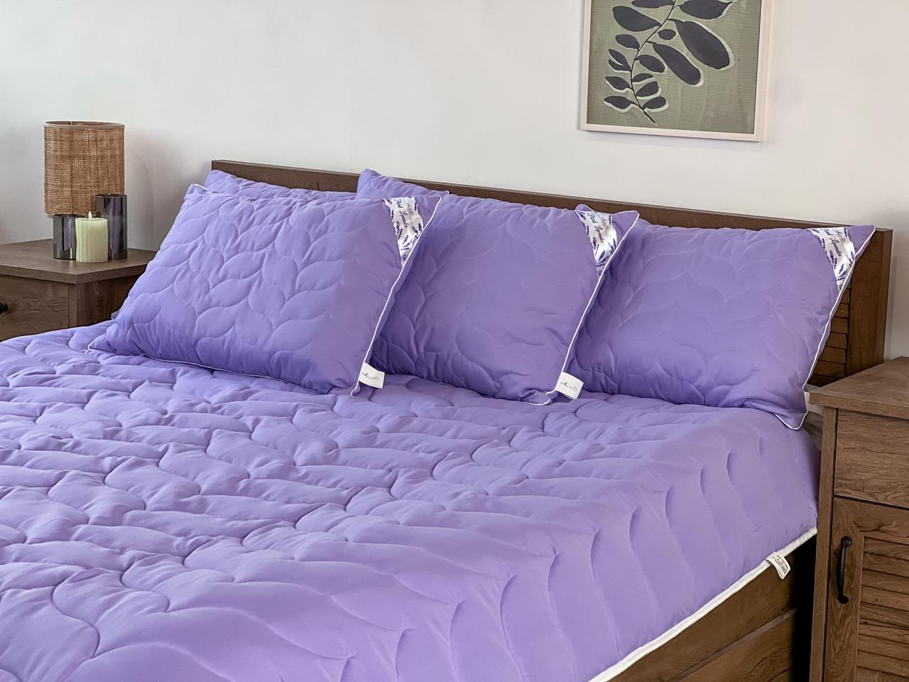 Ковдра Floral демісезонна з просоченням 170х205 см Lavender (2665118830) - фото 2 Ковдра Floral демісезонна з просоченням 170х205 см Lavender (2665118830) - фото 2