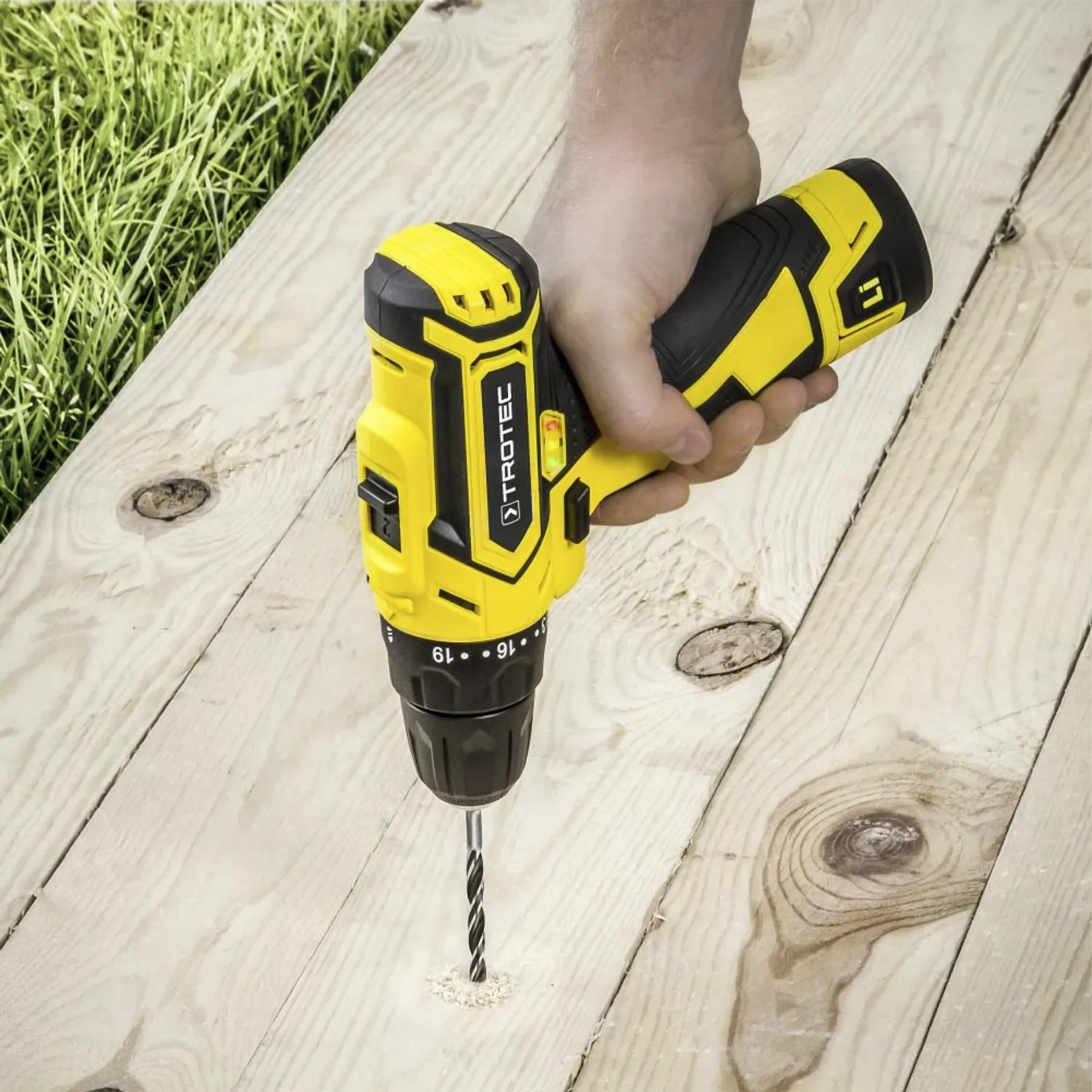 Дриль-шурупокрут акумуляторний Trotec PSCS 11-12V з кейсом (4410000102) - фото 19 Дриль-шурупокрут акумуляторний Trotec PSCS 11-12V з кейсом (4410000102) - фото 19