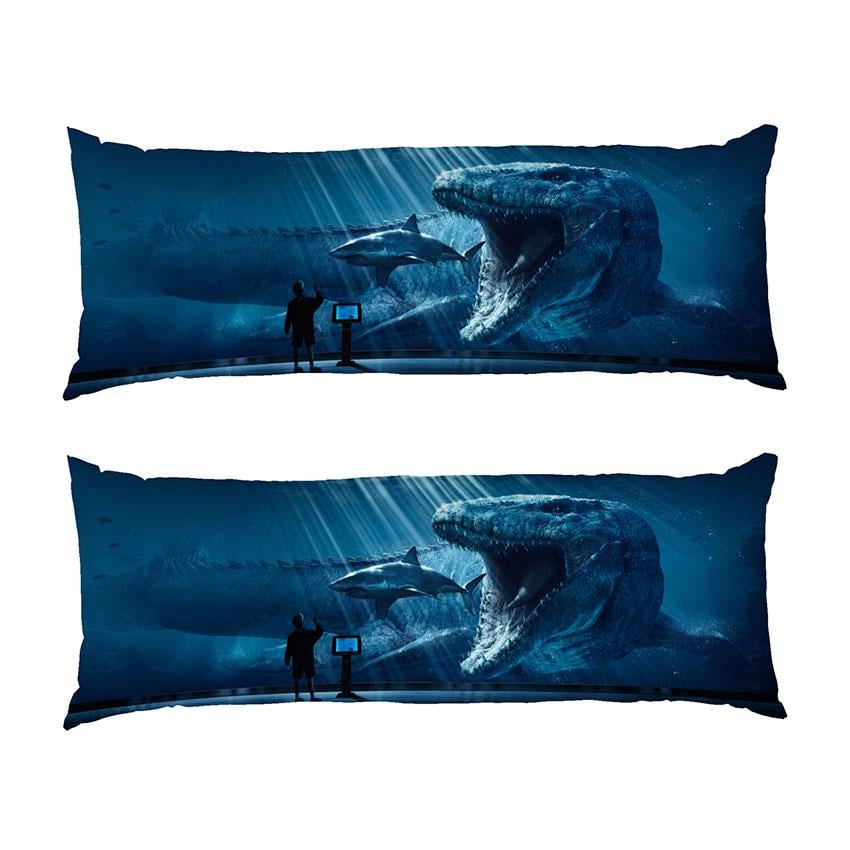 Подушка дакимакура Big sea dinosaur Jurassic Park габардин 120х40 см (113257-1) Подушка дакимакура Big sea dinosaur Jurassic Park габардин 120х40 см (113257-1)