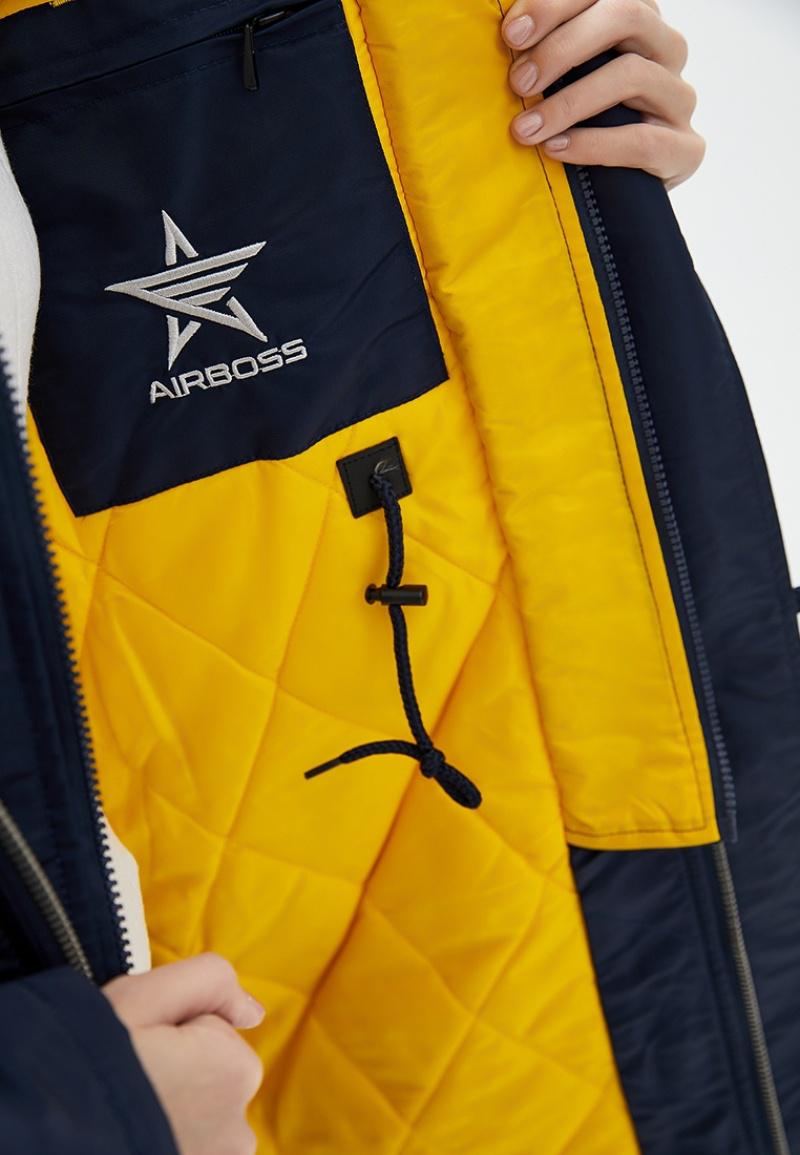 Куртка-парка жіноча Airboss N-7B Eileen FN XXS Синій (28897) - фото 3 Куртка-парка жіноча Airboss N-7B Eileen FN XXS Синій (28897) - фото 3