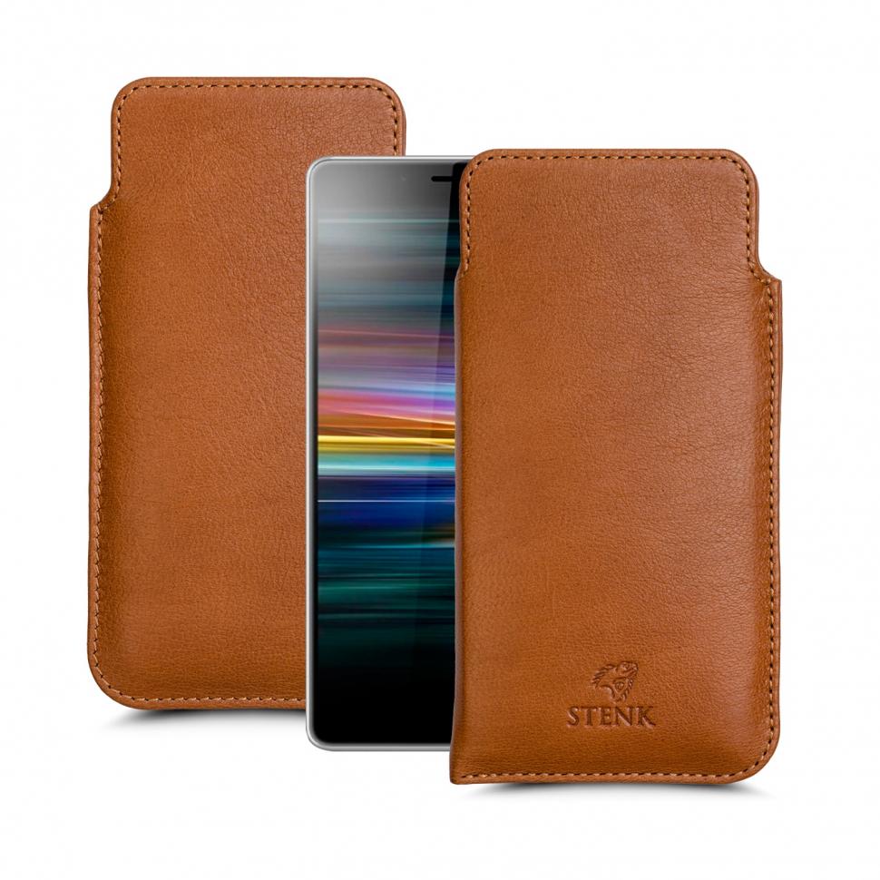 Футляр Stenk Elegance для Sony Xperia L3 Camel (63457)
