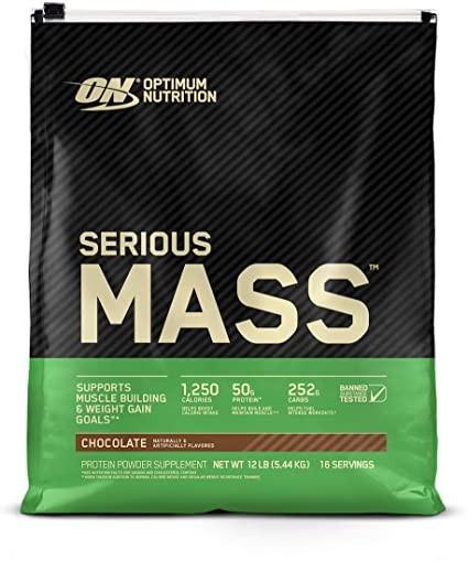 Гейнер Optimum Nutrition Serious Mass Шоколад 5,44 кг