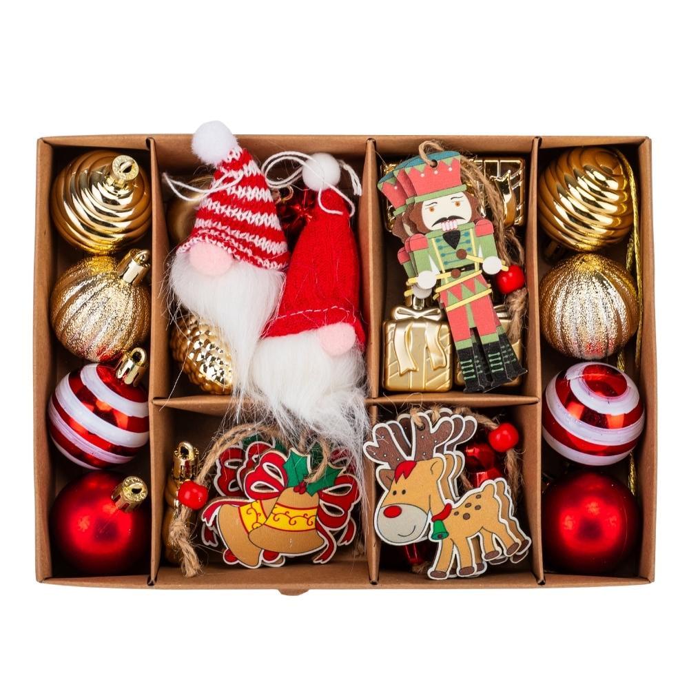 Набір ялинкових іграшок Казкові спогади 32 шт. (9125-036)