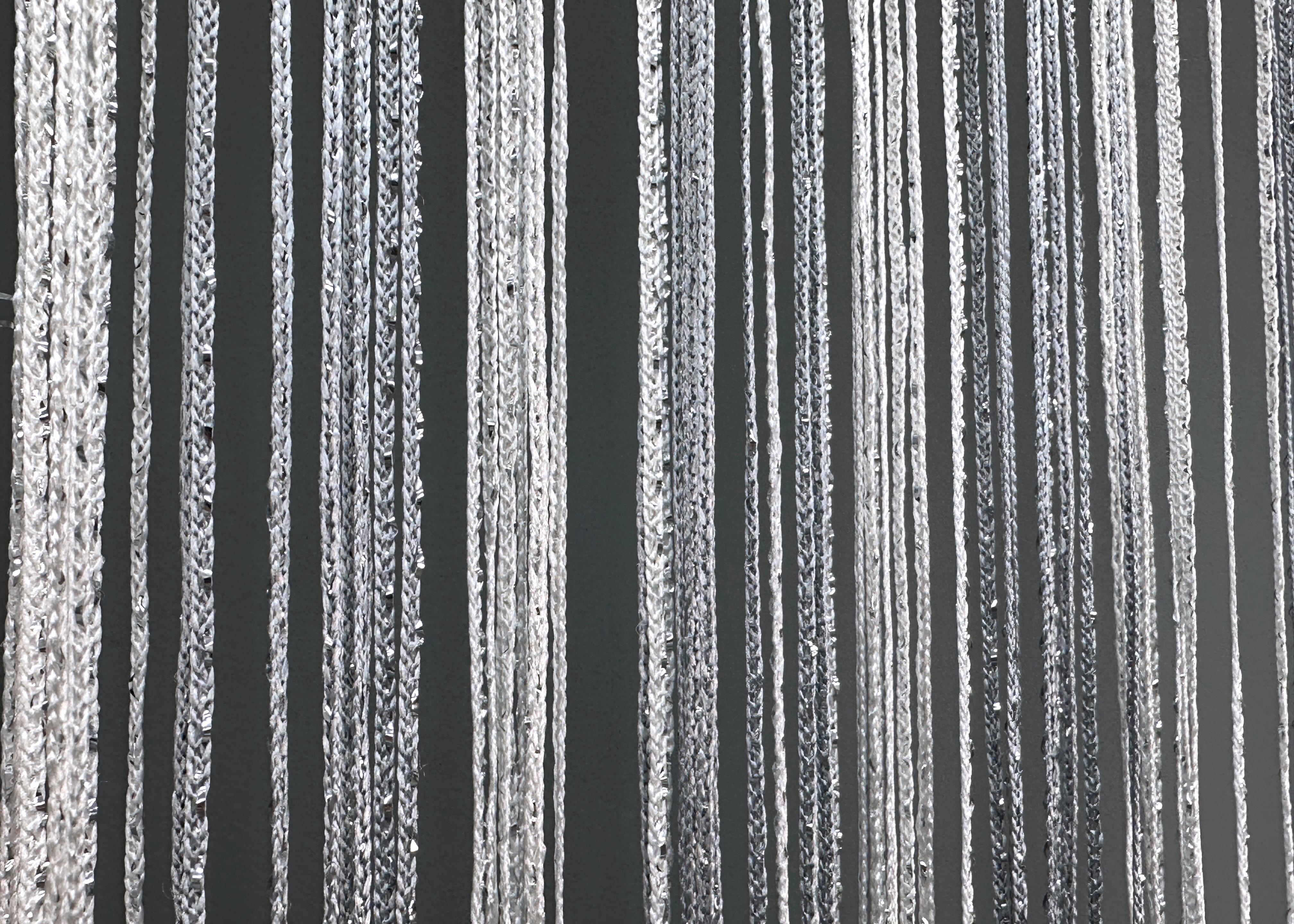 Шторы-нити с люрексом 300х300 см Белый/Серый (61-106) - фото 7
