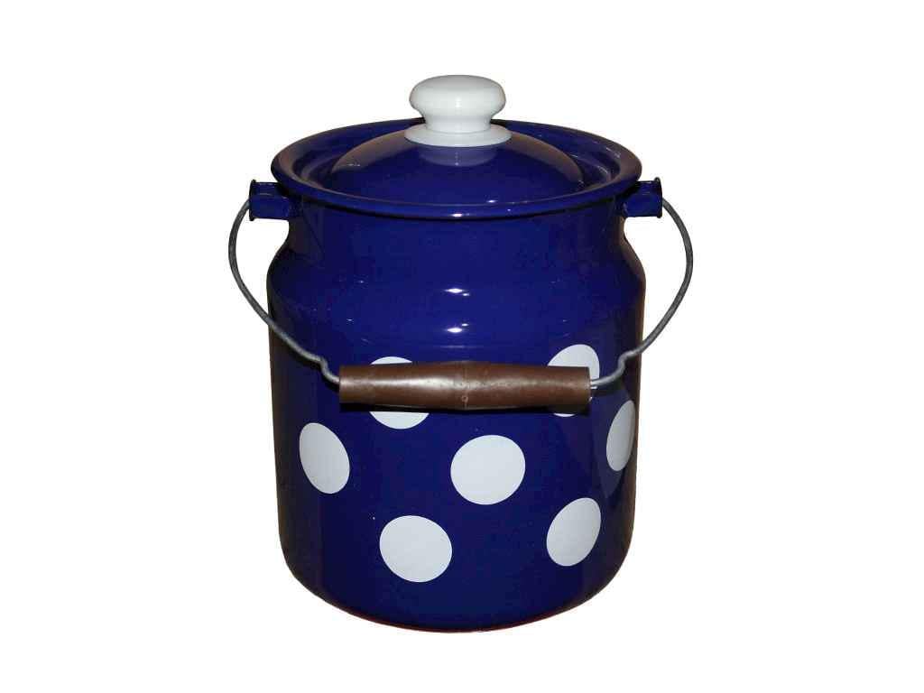 Бидон Idilia 3,3 л Белый горох Синий (I0612/4)