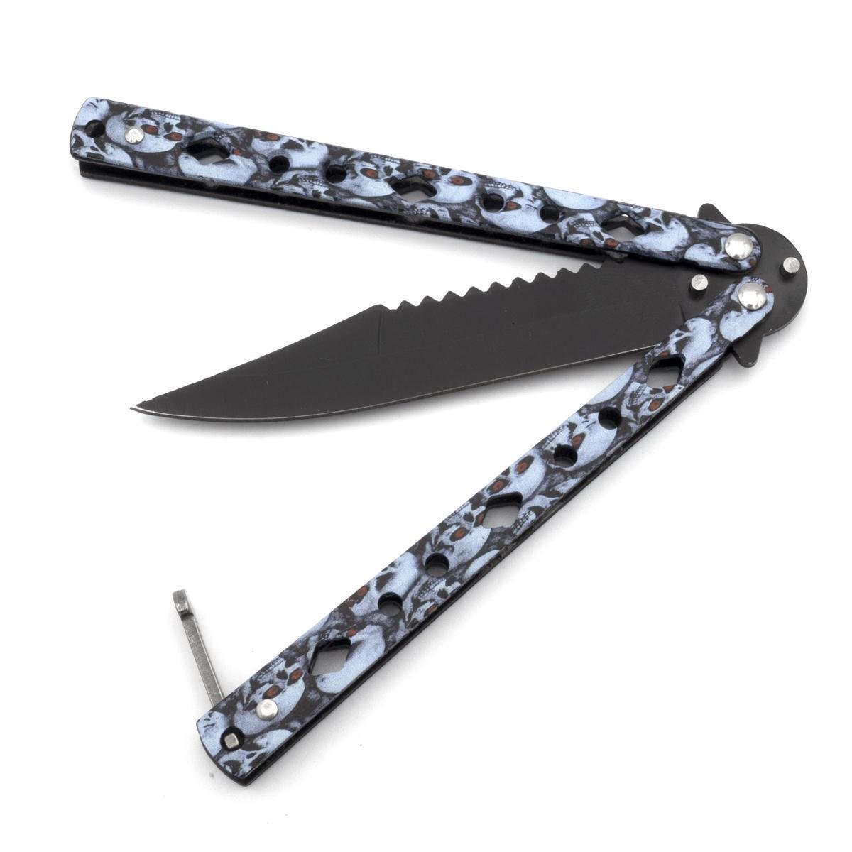 Нож складной туристический K20G бабочка балисонг (372289) - фото 3