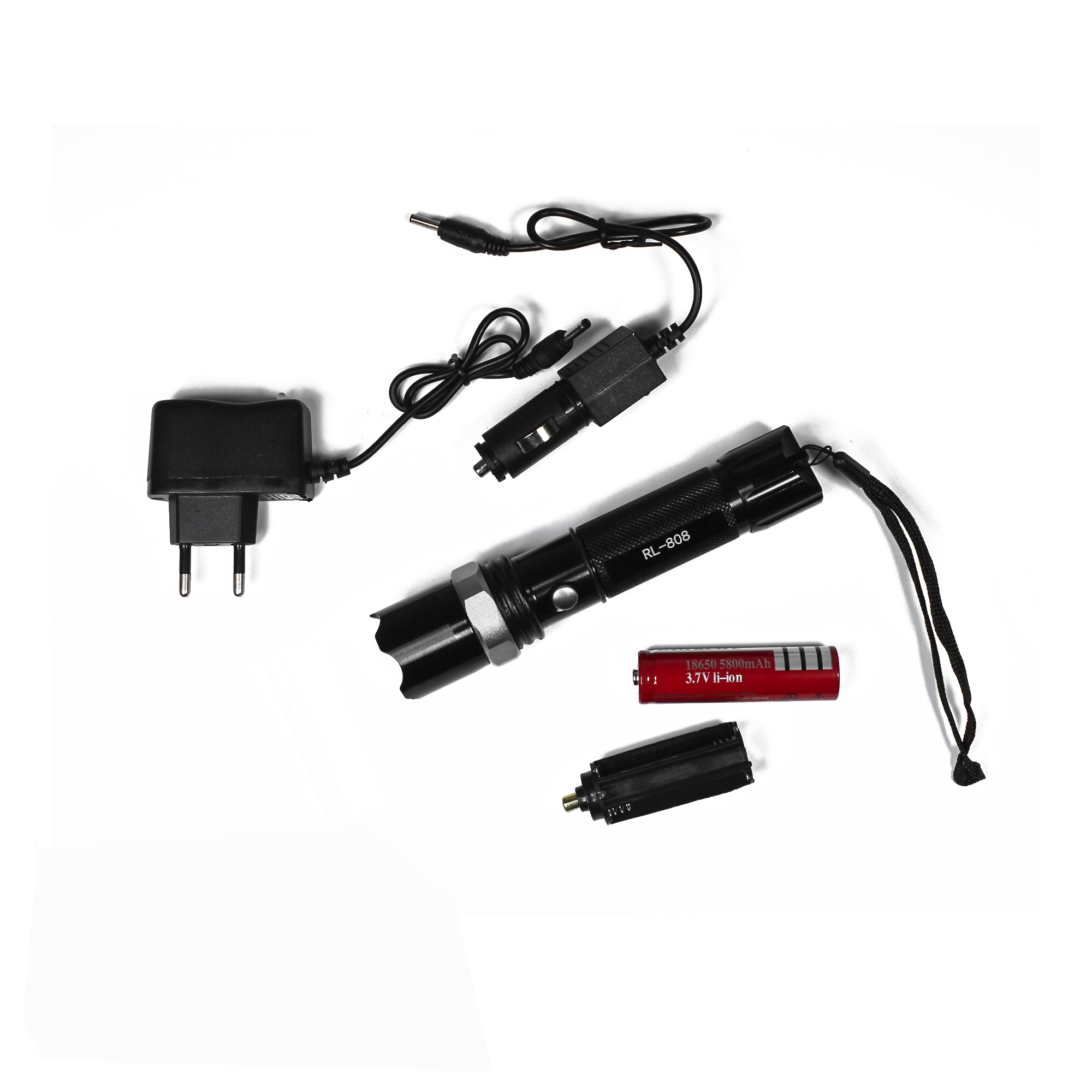 Ліхтар світлодіодний на акумуляторі 3700 mAh (17123) - фото 3