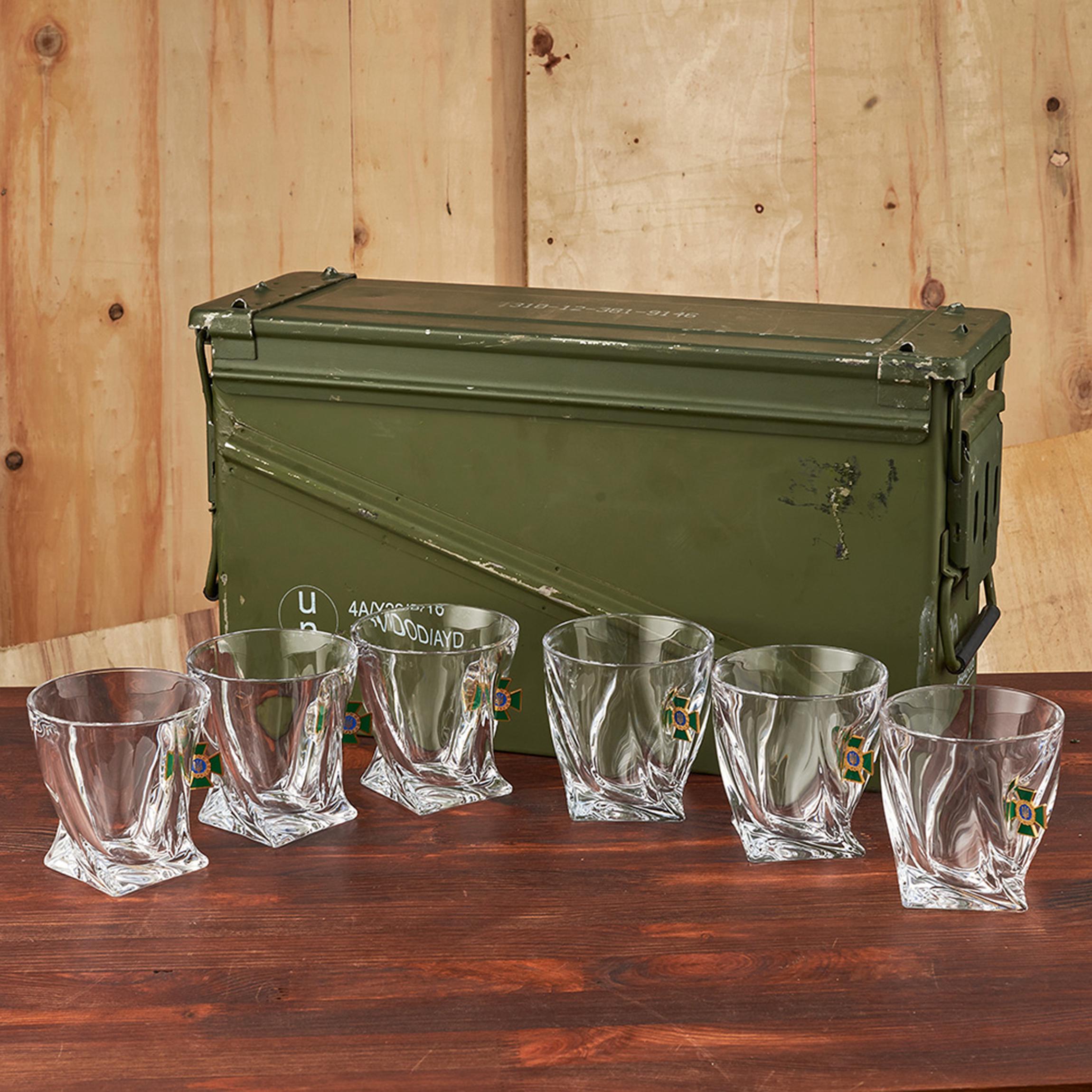 Набор VSKLO БК большие хрустальные стаканы ГПСУ (28919136) - фото 6 Набор VSKLO БК большие хрустальные стаканы ГПСУ (28919136) - фото 6